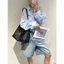 Túi xách công sở da mềm size 40cm khoá gài đeo vai siêu xinh - Tiny Bag