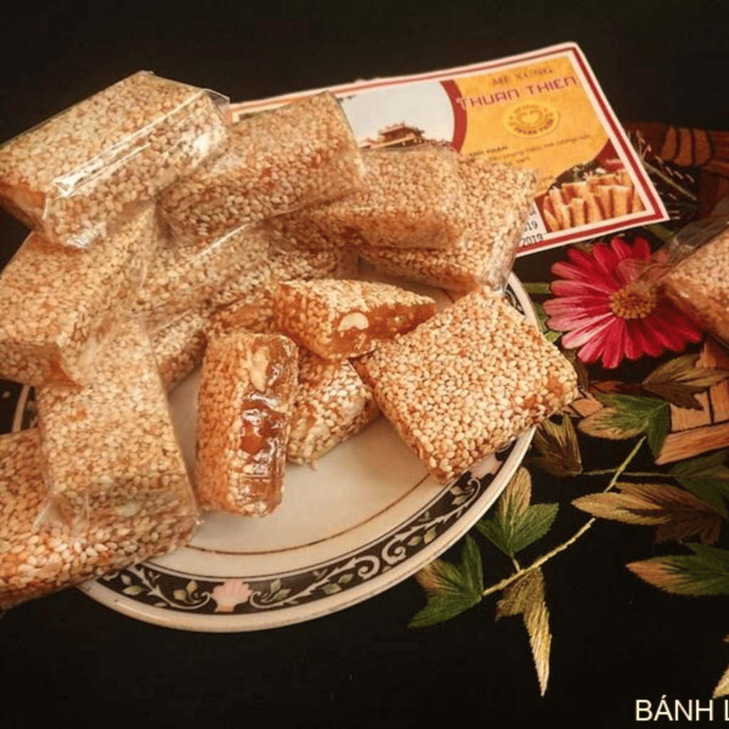 [Combo Quà Tặng] Mè Xửng Huế Thiên Hương Dẻo Và Mè Xửng Giòn Đặc Sản Cố Đô Thơm Ngon O Dung