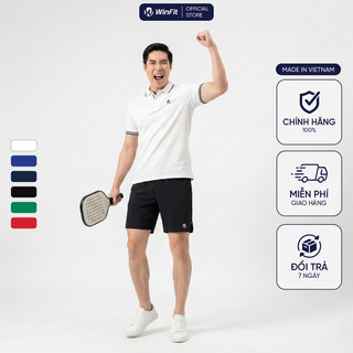 Set Bộ Thể Thao Pickleball Nam Winfit Thấm Hút Mồ Hôi, Nhẹ Mát, Dễ Dàng Vận Động, Form Thoải Mái