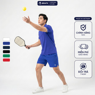 Set Bộ Thể Thao Pickleball Nam Winfit Thấm Hút Mồ Hôi, Nhẹ Mát, Dễ Dàng Vận Động, Form Thoải Mái