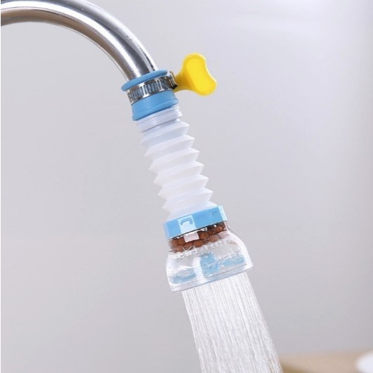 [COMBO 5 CÁI] ĐẦU LỌC NƯỚC CO GIÃN RỬA BÁT TĂNG ÁP XOAY 360 ĐỘ CHỐNG BẮN NƯỚC