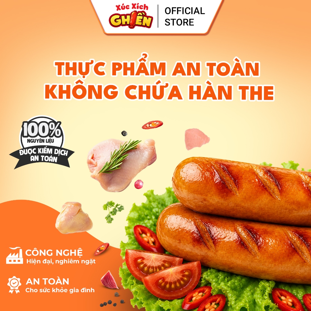 Xúc Xích Xông Khói Bao Bao Tươi Vietinter Foods (Gói 250g-500g)