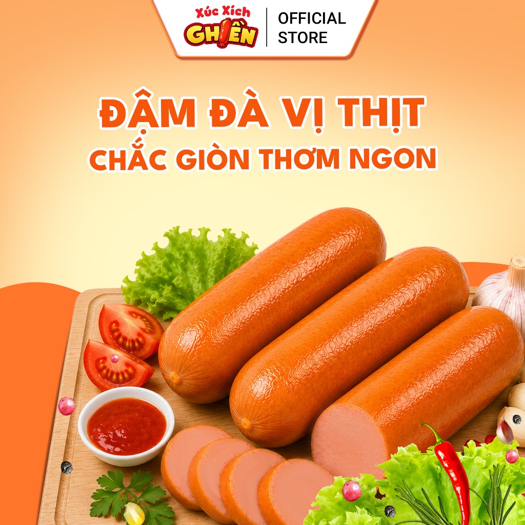Xúc Xích Xông Khói Bao Bao Tươi Vietinter Foods (Gói 250g-500g)