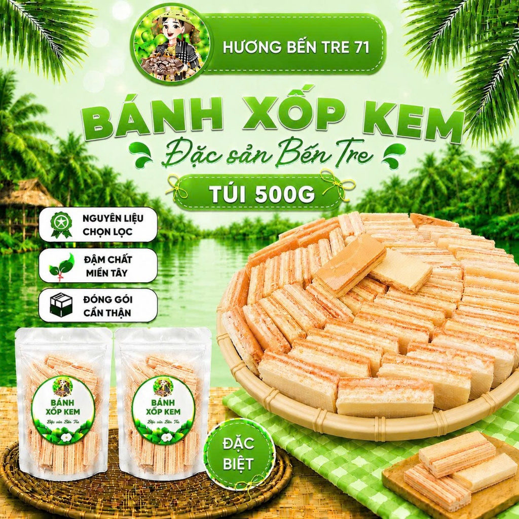 Bánh Xốp Kem Sầu Riêng – Bánh Truyền Thống Tuổi Thơ