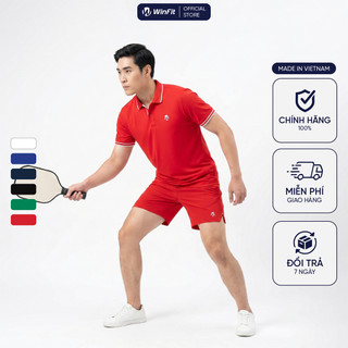 Set Bộ Thể Thao Pickleball Nam Winfit Thấm Hút Mồ Hôi, Nhẹ Mát, Dễ Dàng Vận Động, Form Thoải Mái