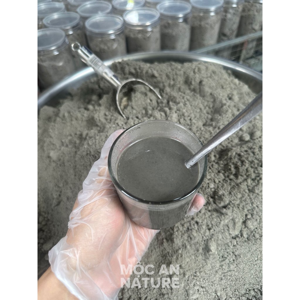 Bột Mè Đen Mix Đậu Đen Xanh Lòng Không Đường Mộc An Không Chất Bảo Quản Bột Mịn Giàu Dinh Dưỡng