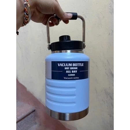 Bình Giữ Nhiệt BOTTLE Dung Tích Lớn 2000ml/1500ml inox 304 CÓ quai sách KHÔNG ỐNG HÚT