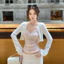 𝑪𝒉𝒐𝒄𝒐•Set Áo Cardigan Kèm Áo Hai Dây Chấm Bi