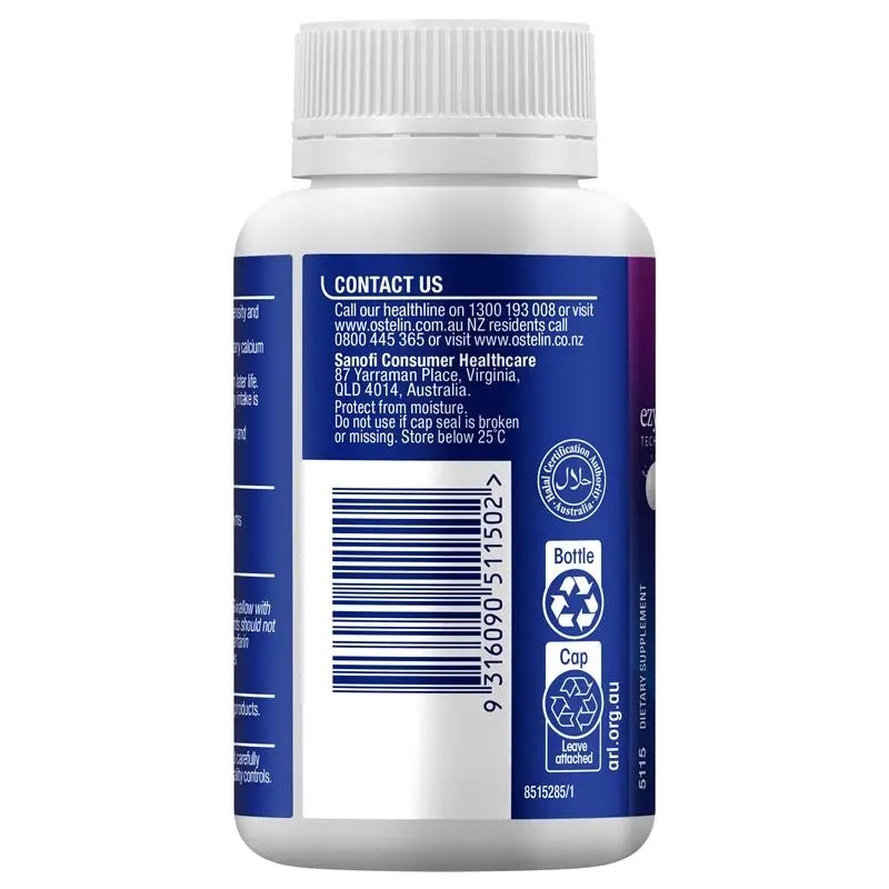 MILKSTORE - Viên Uống Canxi Ostelin Calcium & Vitamin D3 +k2 của Úc 60 Viên cho mẹ | BigBuy360 - bigbuy360.vn