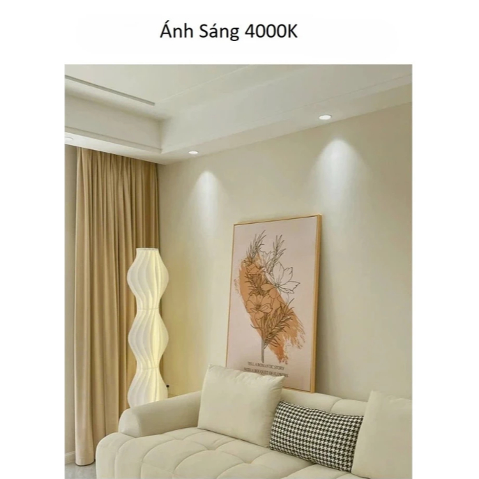 Đèn Led Âm Trần Chống Chói Spotlight 12w 7w xoay góc Chip COB trang trí phòng khách phòng ngủ hành lang lối đi