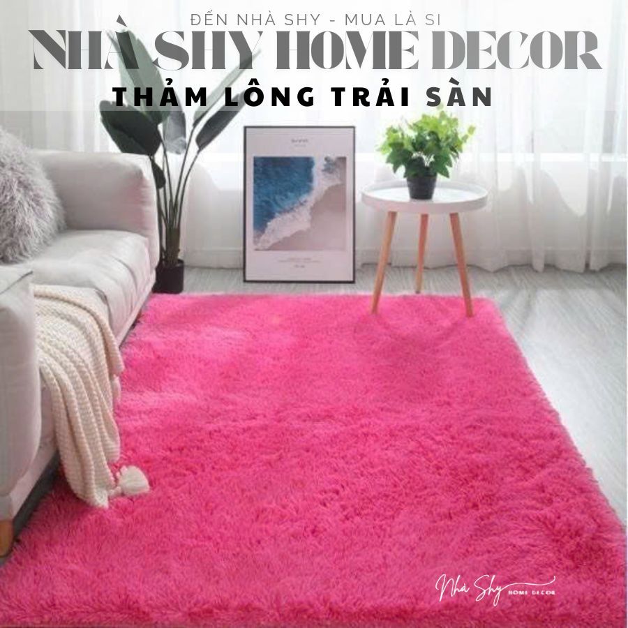 Thảm Lông Trải Sàn Màu Loang - Cao Cấp - Thảm Lông Giá Rẻ - Nhiều Size - Nhà Shy Home Decor
