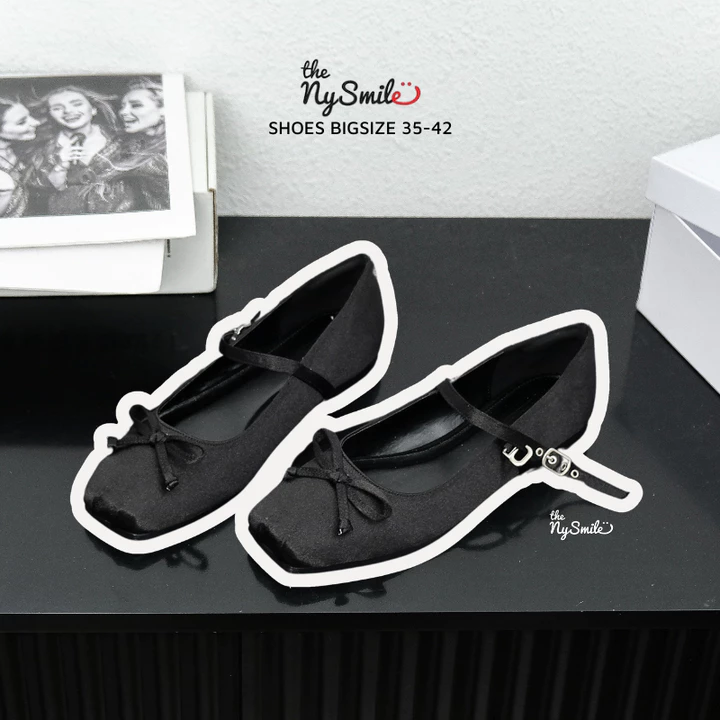 Women's Plus-size Ballet Flats 35-42 1P – 1 cm – 2