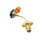 Van nạp bình gas du lịch ống đồng loại tốt – đầu nạp mini an toàn, bền chắc