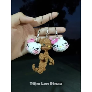 Móc khóa Kitty Len