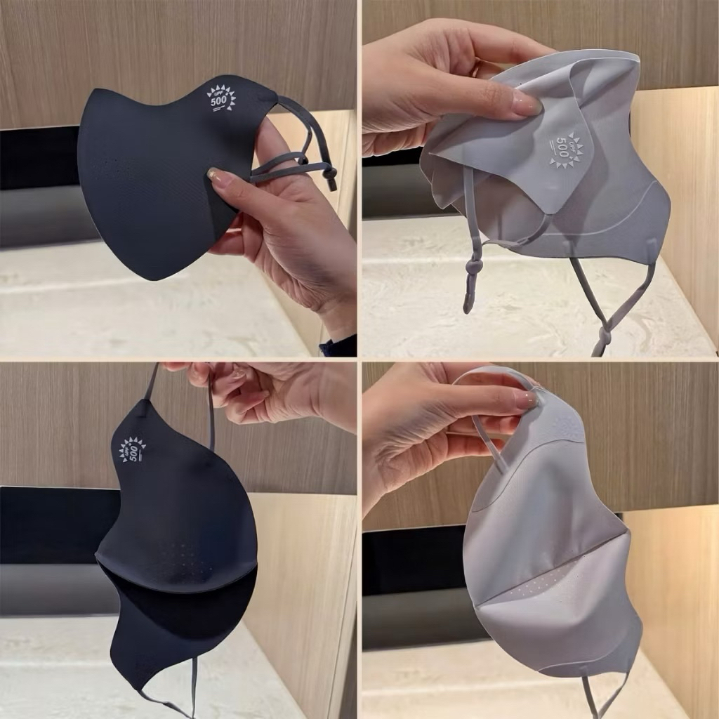 Khẩu trang su chống nắng,khẩu trang upf 500+ thông hơi