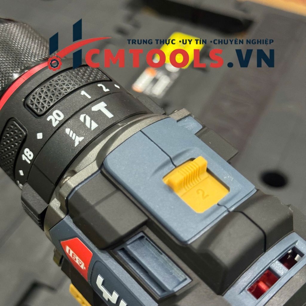 Máy Khoan Pin YUPAI YP16 DR10A 16V Đầu 10mm Không Chổi Than 3 Chức Năng Khoan Vít Búa