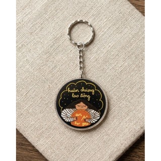 ​🏅Combo Huân Chương Lao Động - Lót ly gốm + Móc khóa Acrylic - congngoart​​🏅