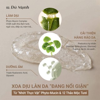 [MỚI] Serum Dạng Xịt Nhớt Thực Vật DaoiDa Làm Dịu Dành Cho Da Khô Căng, Nhạy Cảm Trouble Calming Serum Mist 100ML