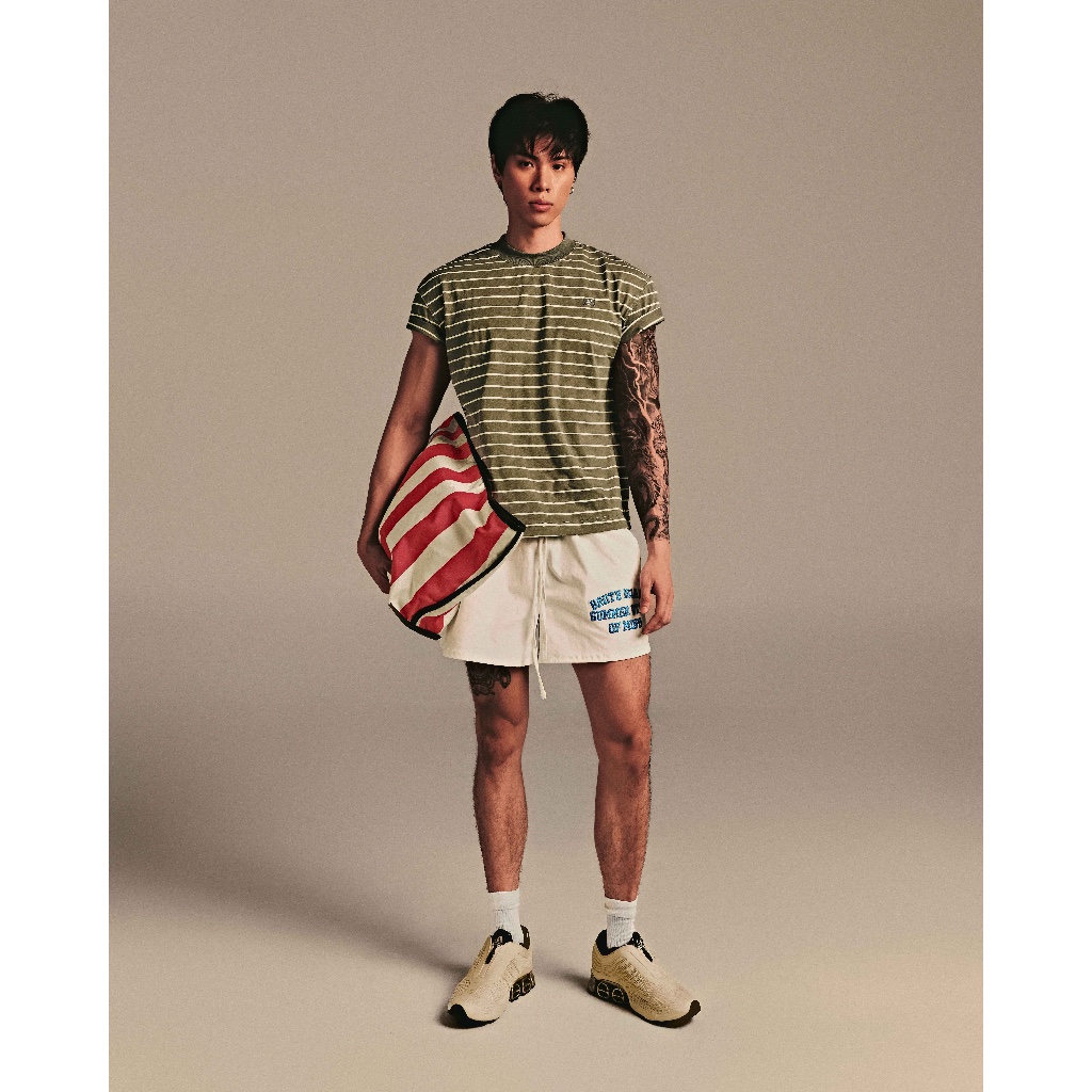 ABBBRAND - Quần Summer State Of Mind" Short - Form Trên Gối - Polyeste 250GSM | BigBuy360 - bigbuy360.vn
