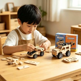 Bộ Thí Nghiệm Khoa Học DIY Bằng Gỗ Cho Bé – Đồ Chơi STEM Lắp Ráp Phát Triển Tư Duy