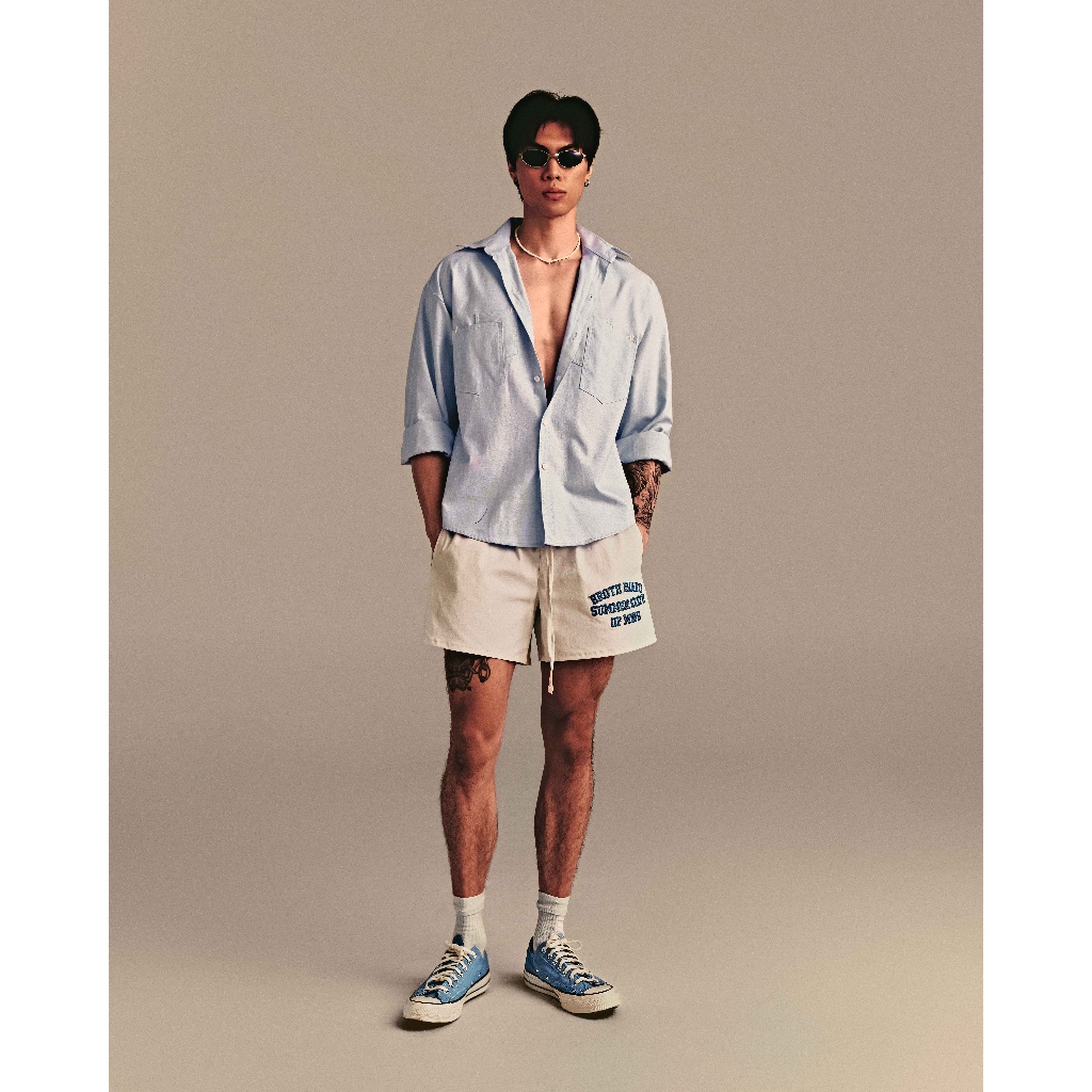 ABBBRAND - Quần Summer State Of Mind" Short - Form Trên Gối - Polyeste 250GSM | BigBuy360 - bigbuy360.vn