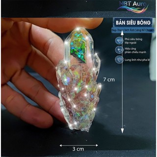 Tinh Thể Hổ Phách Hoàng Kim - Trang Trí Thủy Sinh - Tiểu Cảnh - Decor
