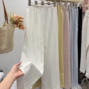 quần ống xuông chất đũi mát (qc)