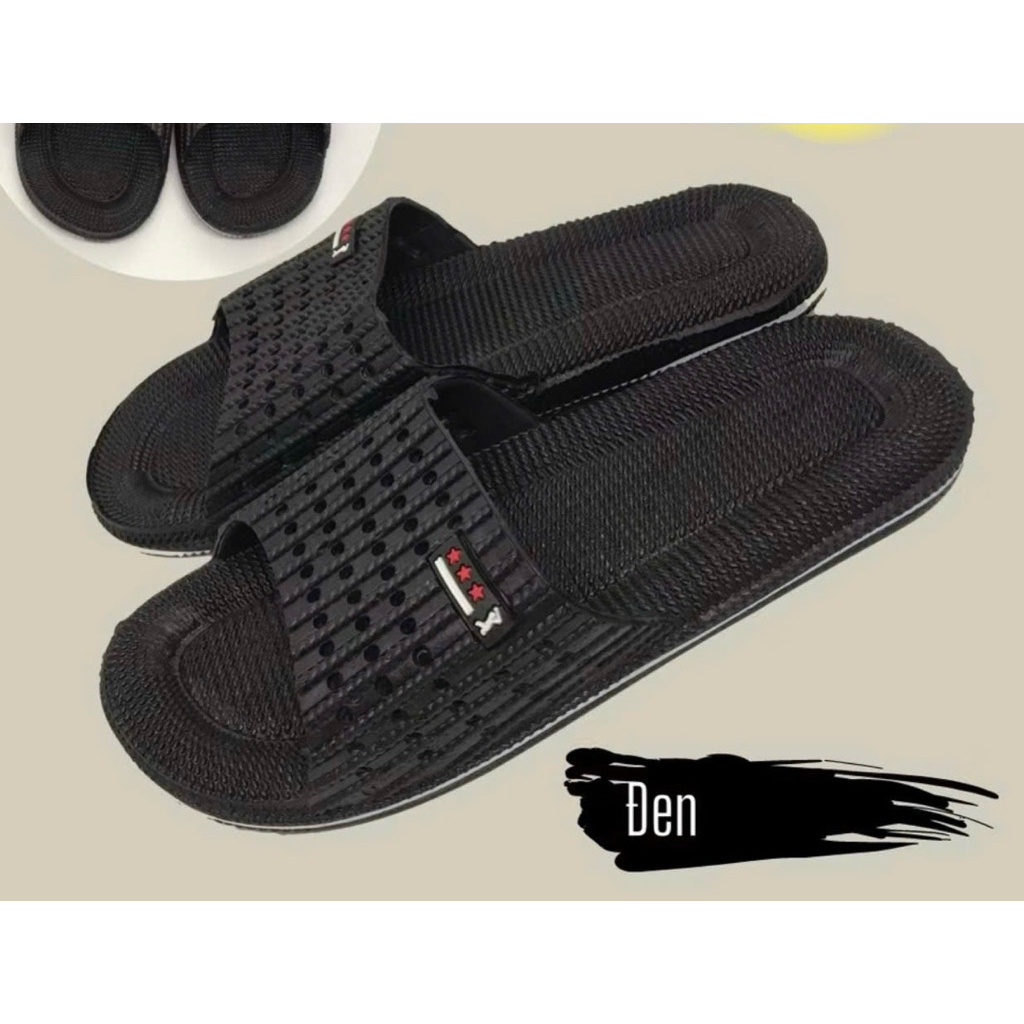 Dép nhựa đúc siêu bền đi trong nhà, văn phòng, nhà tắm, chống trơn trượt size 36-43 618