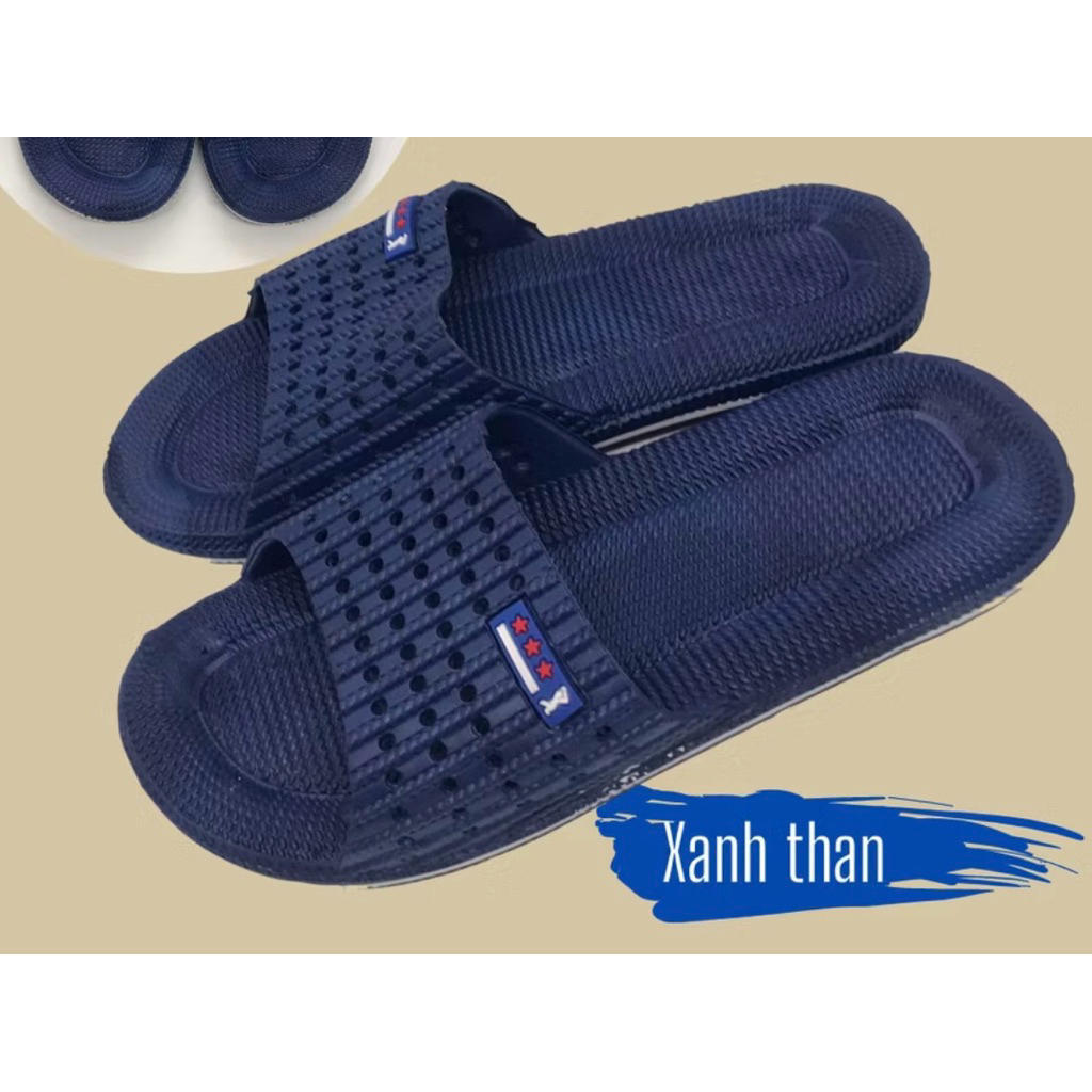 Dép nhựa đúc siêu bền đi trong nhà, văn phòng, nhà tắm, chống trơn trượt size 36-43 618