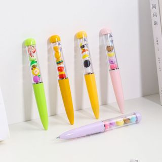 Bút Gel Hoạt Hình Dễ Thương Mực Xanh 0.5mm , Viết Êm , Nhiều Họa Tiết Ngộ Nghĩnh