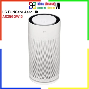 Máy lọc không khí LG PuriCare Aero Hit AS35GGW10 - Hàng chính hãng, lọc bụi mịn PM0.01 nhỏ gọn, bảo hành 12 tháng