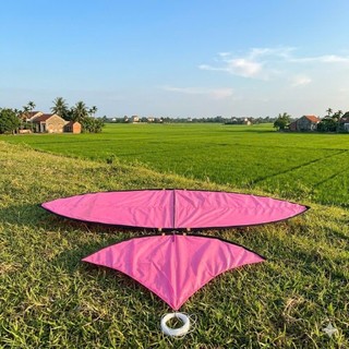 áo diều màu hồng xỏ khung nhiều kích thước