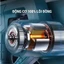 Máy Thổi Hút Bụi 2 Trong 1 Dùng Pin Makita, Máy Thổi Bụi Phản Lực Công Suất Lớn Vệ Sinh Dọn Dẹp Đa Năng Hiệu Quả Tốt