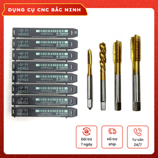 Taro Ya M3–M12 HSS Phủ Tin, Chuyên Taro Thép Cứng & Inox