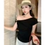 ÁO THUN ÔM DÁNG CỔ LỆCH | THẮT NÚT VAI TÔN DÁNG CHO NÀNG | FORM BODY QUYẾN RŨ TRENDY | BY CHAMIE STORE