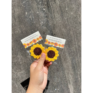 Móc Khoá và Ghim cài áo hoa hướng dương
