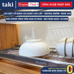 Giá Úp Bát Đĩa Tủ Bếp Trên CELAENO CAO CẤP - Khung Nhôm, INOX Không Gỉ 304 - Bảo Hành Trọn Đời Han Gỉ - Có Thợ Lắp — ảnh 6