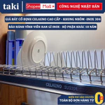Giá Úp Bát Đĩa Tủ Bếp Trên CELAENO CAO CẤP - Khung Nhôm, INOX Không Gỉ 304 - Bảo Hành Trọn Đời Han Gỉ - Có Thợ Lắp — ảnh 4
