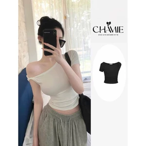 ÁO THUN BODY CỔ LỆCH XOẮN DÂY | STYLE HÀN QUỐC TRENDY | ITEM MUST HAVE 2026 | BY CHAMIE STORE