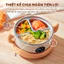 Bát Ăn Dặm Giữ Nhiệt Chia Ngăn SKULD K8MAX -Tích Điện, Khử Khuẩn UV, Chống Nước IPX7, Làm Ấm Đa Chiều Cho Bé IQKAO