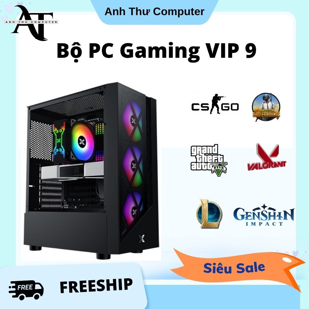 Bộ Máy Chiến Game Ram 32GB, Main H610 , CPU i3 12100F VGA RTX 3050 6GB