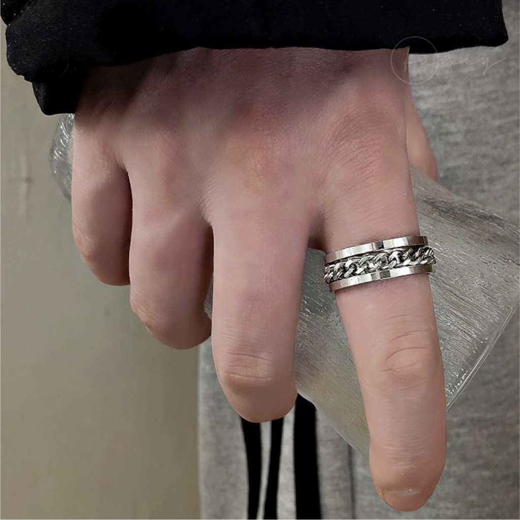 Nhẫn xoay nam nữ,nhẫn khui bia nam nử cá tính,nhẫn cặp nam nử cá tính,quà sinh tặng sinh nhật,titan.
