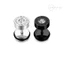 Khuyên tai nam inox đính đá CZ khuyên tai không gỉ titan thiết kế nam tính đẹp.