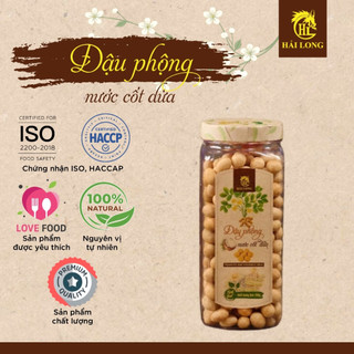 Đậu Phộng Nước Cốt Dừa 250G Hải Long Food – Giòn Béo Thơm, Ngọt Dịu Dễ Ăn