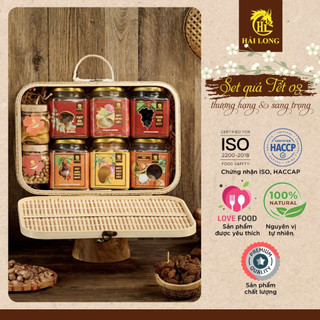 HỘP QUÀ TẾT DINH DƯỠNG SET 03 - THƯỢNG HẠNG & SANG TRỌNG | HẢI LONG FOOD