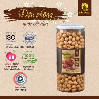 Đậu Phộng Nước Cốt Dừa 500G Hải Long Food – Giòn Béo Thơm, Ngọt Dịu Dễ Ăn