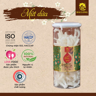 Mứt Dừa 250G Hải Long Food – Mứt Tết Truyền Thống, Dẻo Mềm Thơm Béo