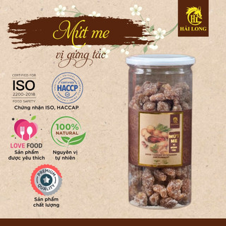 Mứt Me Vị Gừng Tắc 500G Hải Long Food – Mứt Tết Chua Ngọt Cay Nhẹ, Ăn Vặt Tết