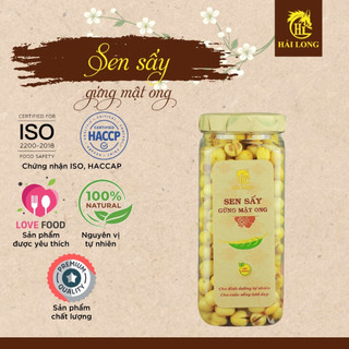 SEN SẤY GỪNG MẬT ONG HẢI LONG 230g quà biếu Tết, mứt ngày Tết | HAI LONG FOOD