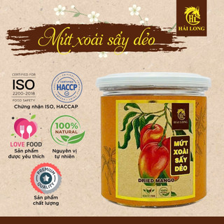 Mứt Xoài Sấy Dẻo Hải Long, xoài dẻo chua ngọt siêu ngon biếu tết, làm quà tặng | HAI LONG FOOD